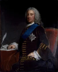 Portret van William Cavendish, 3e hertog van Devonshire, eind jaren 1730-begin jaren 1740
