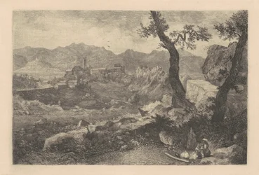 Uitzicht nabij Rome