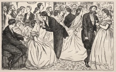 Een Klein Dansje in Harley Street, 1863