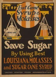 Eet rietsiroop en melasse, bespaar suiker door de beste Louisiana melasse en suikerrietsiroop te gebruiken
