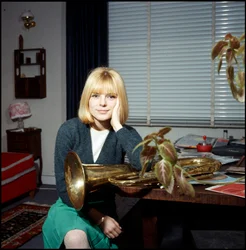 France Gall thuis, Parijs