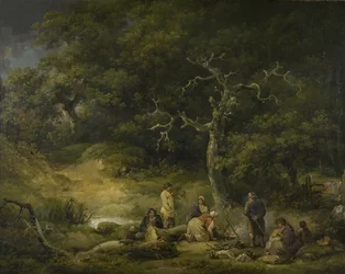 Zigeuners in een Landschap, ca.1790