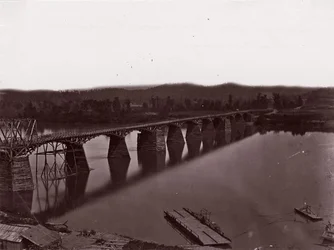 Brug over de Tennessee rivier bij Chattanooga