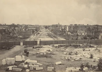 Columbia vanaf het Capitool, 1860s