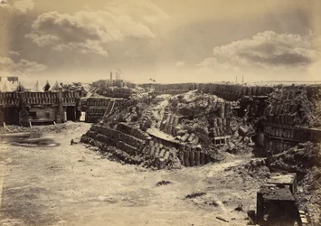Interieur van Fort Sumter