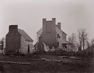Lewis Huis. Slagveld van Bull Run, 1861-62
