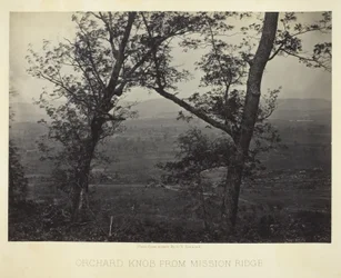 Orchard Knob vanaf Mission Ridge
