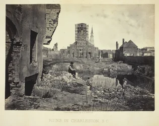 Ruïnes in Charleston, S.C., 1865-66