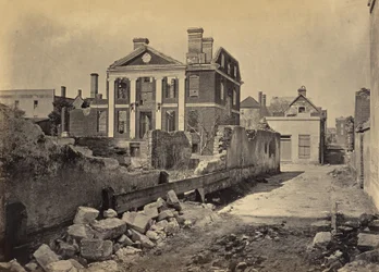 Ruïnes van het Pinckney-huis, Charleston, South Carolina