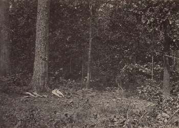 Scène van de Dood van Generaal McPherson, 1864 of 1866