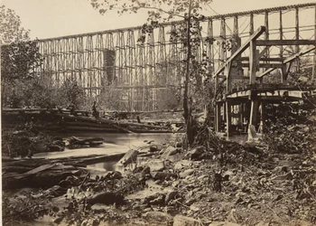 Trestle Brug bij Whiteside