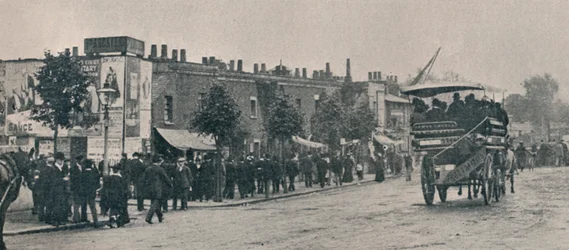 Op weg naar Kew Gardens, zondagmiddag, 1901