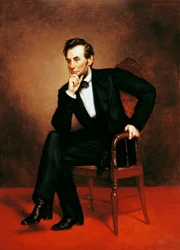 Portret van Abraham Lincoln (Hodgenville