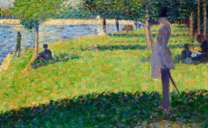 Studie voor La Grande Jatte, 1884-1885