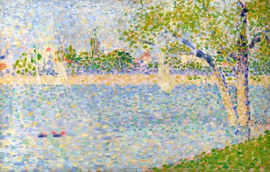 De Seine gezien vanaf La Grande Jatte
