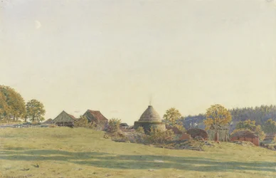Baksteenveld in Pitland Street, Surrey