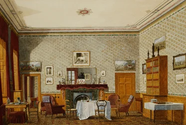 Het Interieur van een Kamer, Christ Church, Oxford