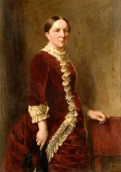 Mevrouw Alexander Hay Moncur (geboren Eliza Mudie)