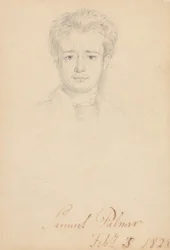 Portret van Samuel Palmer, 5 februari 1828
