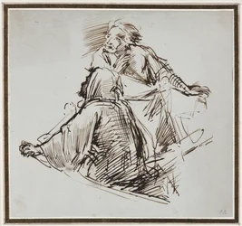 Twee mannelijke figuren