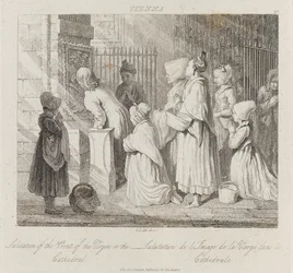 Groetende Maagd, Wenen, c.1821