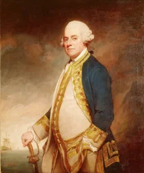 Admiraal Sir Charles Hardy (circa 1716-1780)