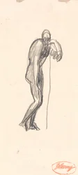Figuur van een oude man