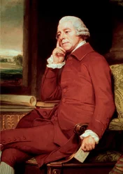 Portret van John Stanley (1712-1786) Britse componist (detail)