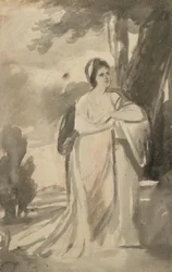 Portret van Miss Curwen