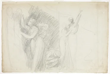 Prospero, Miranda en Caliban, uit De Storm