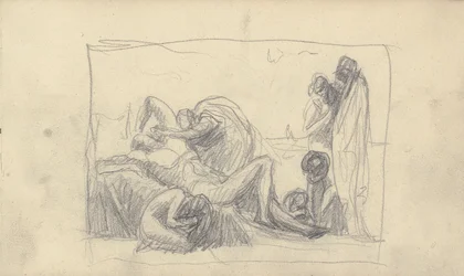Schetsboektekening