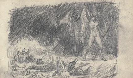 Schetsboektekening