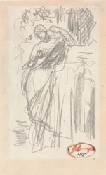 Staande vrouw