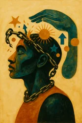 Breaking The Chain, 2025 (acryl op doek)