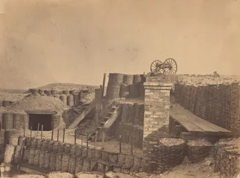 Vestingen bij Charleston, South Carolina, ca. 1861