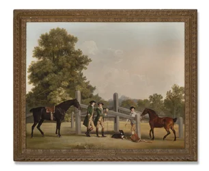 William Henry Cavendish-Bentinck, 3e Hertog van Portland en zijn jongere broer Lord Edward, 1767-68