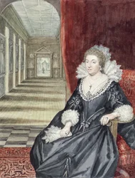 Aletheia, Gravin van Arundel, door George Vertue (1684-1756) c.1730