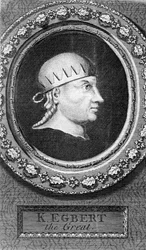 Koning Egbert van Wessex, eerste koning van heel Engeland