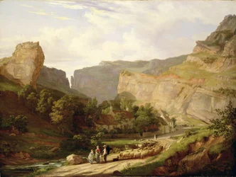 Een uitzicht op Cheddar Gorge