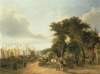 Yarmouth Quay, 1823