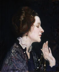 Portret van een dame (Thea Proctor)