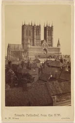 Kathedraal van Lincoln, vanuit het noordwesten