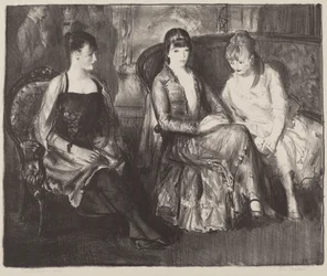 Elsie, Emma en Marjorie, tweede steen, 1921