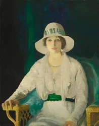 Florence Sittenham Davey Mevr. Randall Davey, 1914