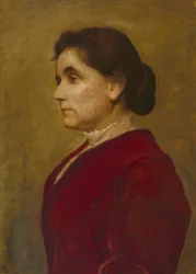 Jane Addams (1860 -1935), ca. 1906 (olieverf op doek)
