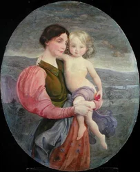Moeder en kind: Een moderne Madonna