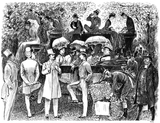 Een herinnering aan Lords Cricket Ground Eton vs Harrow, 1878 1891