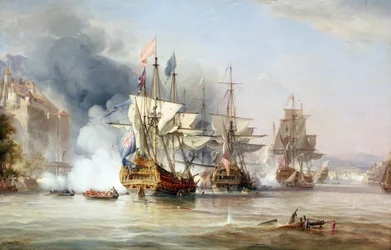 De verovering van Porto Bello op 21 november