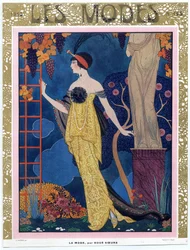 Vooromslag van Les Modes; 1913; uitgegeven 1913 (gekleurde gravure)