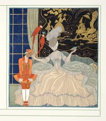 La Comtesse uit Personages de Comedie, uitgegeven 1922